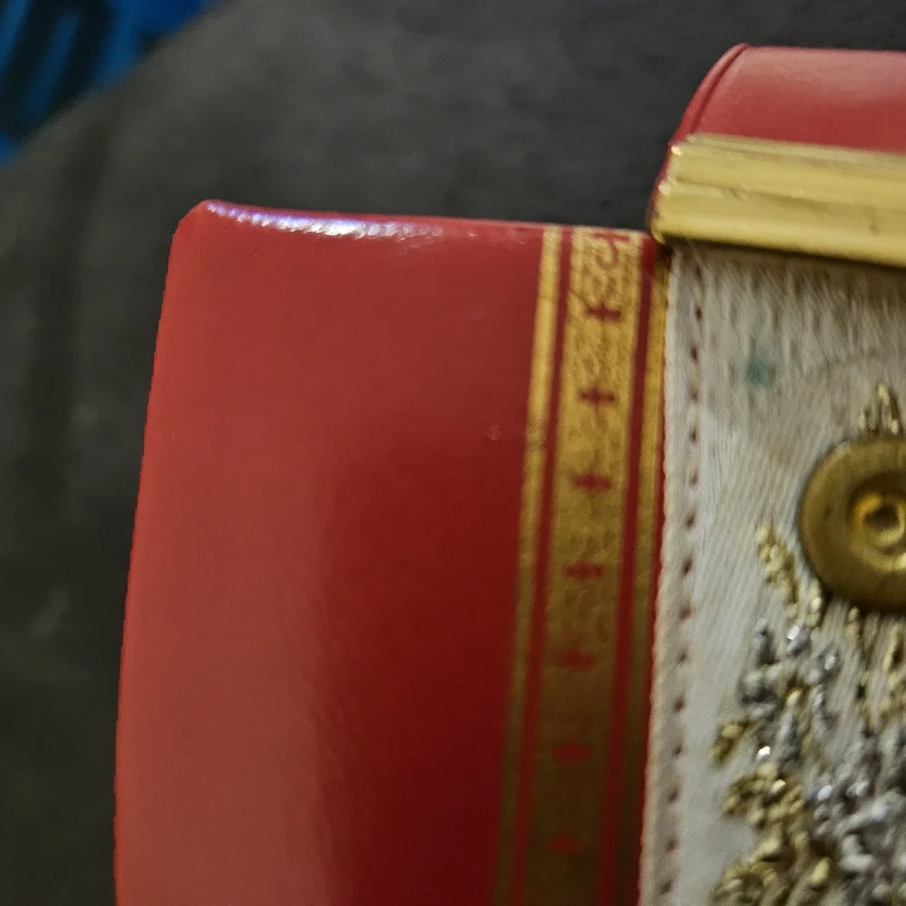 Rare Red Vinatge Amity Billfold - Picture 2 of 12